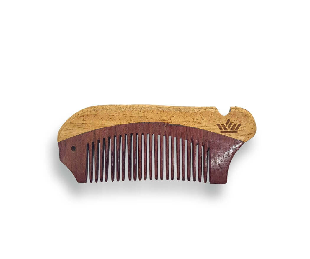 Switch to Wooden Comb for Hair Growth