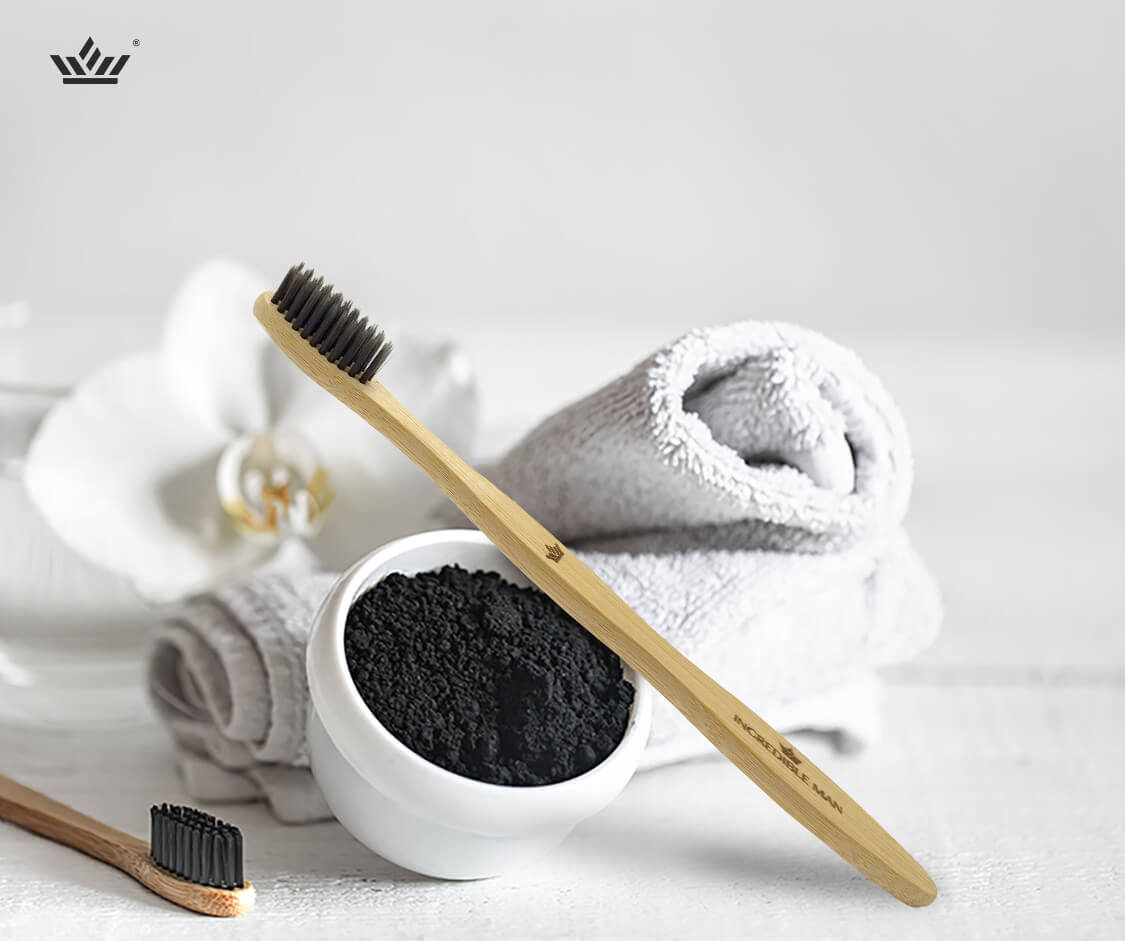 Charcoal Bristles Tooth Brush