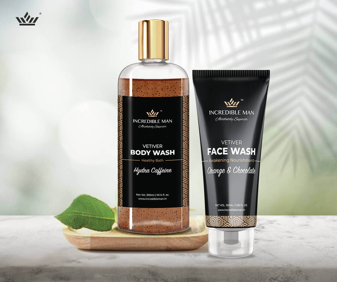 Buy Incredible Man Choco-Caffeine Skin care – Skincare Combo is a fine blend of combinations that allows your skin to get supple while feeling a warm fragrance sensation.