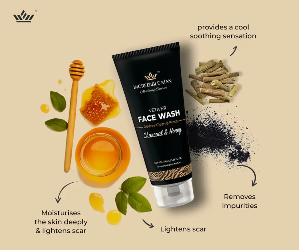 Charcoal & Honey Face Wash Material