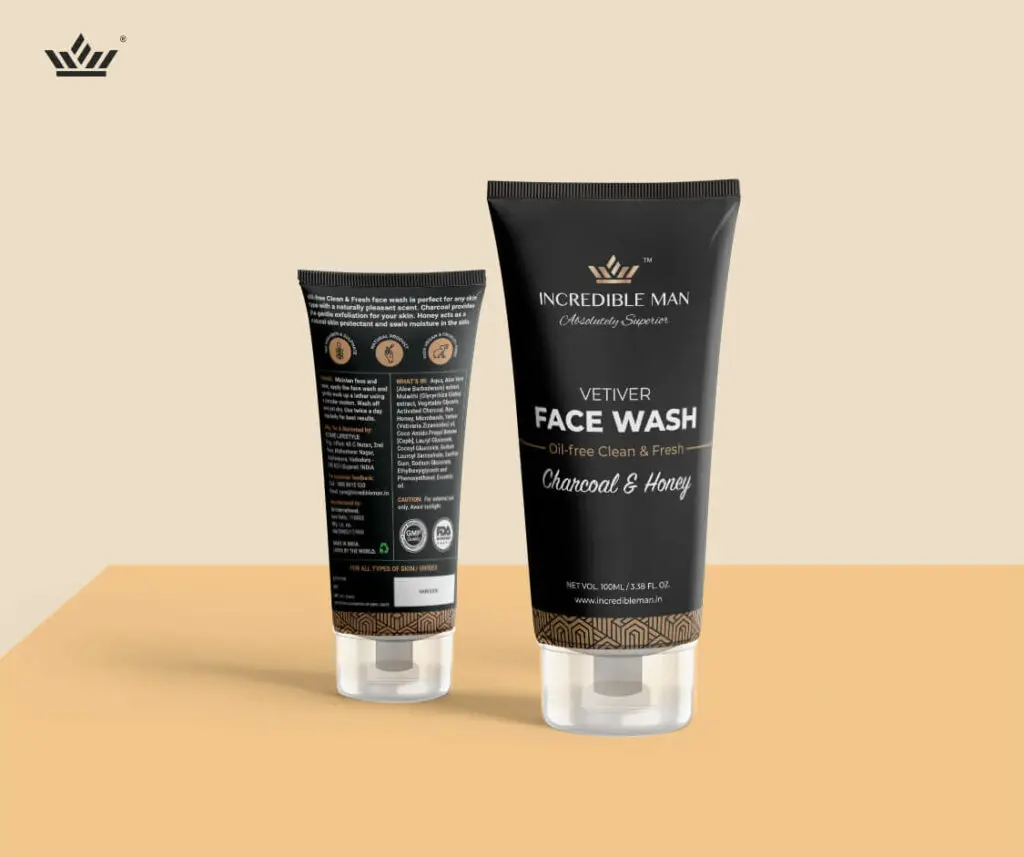 Charcoal & Honey Face Wash Pack